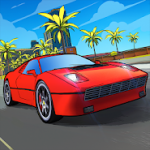 Traffic Clicker: Idle Racing, Blocky Car Crash 3D