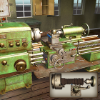 Lathe Machine 3D: Milling & Turning Simulator Game