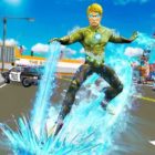 Aqua Snow Frost Superhero 3D